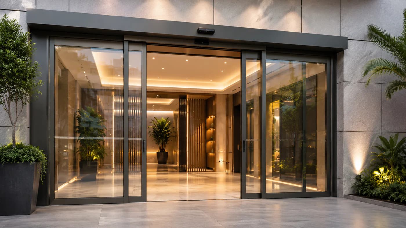 Automatic Door Installation by Automatic System Technology